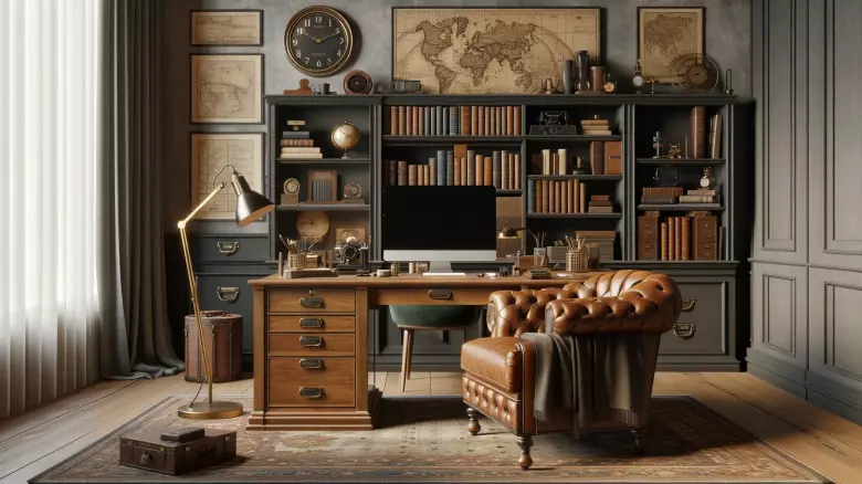 Come arredare l’ufficio con elementi vintage