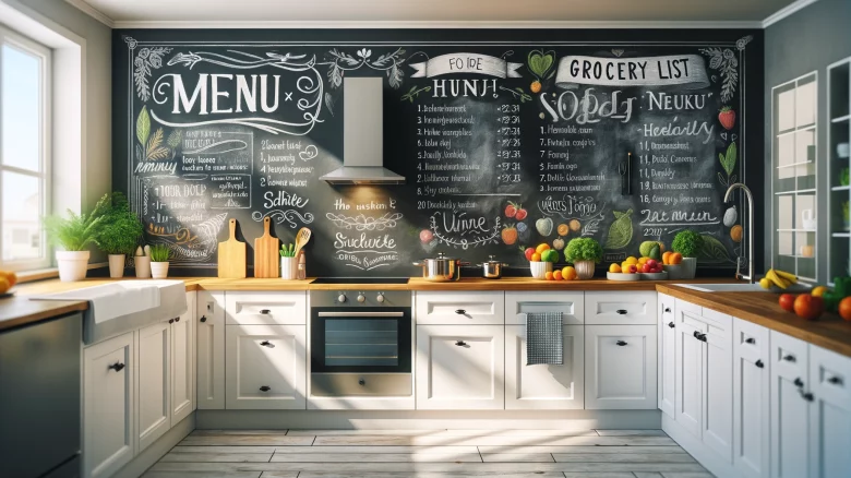Pittura lavagna in casa: un tocco di funzionalità e stile