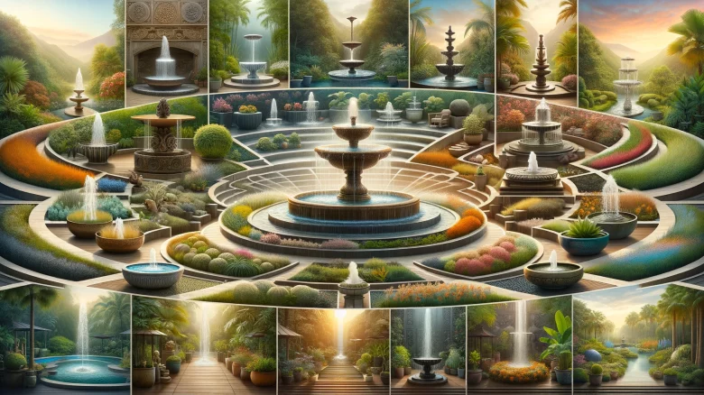 Le fontane in giardino: stili e concetti di architettura paesaggistica