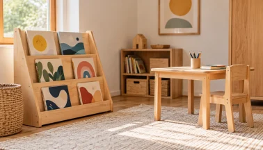Cameretta Montessori: autonomia, arredo e sicurezza