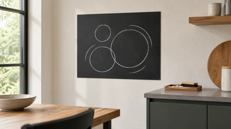 Pittura lavagna in casa: scelta, idee e manutenzione