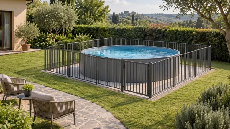 Piscine fuori terra in giardino: come scegliere e organizzare lo spazio