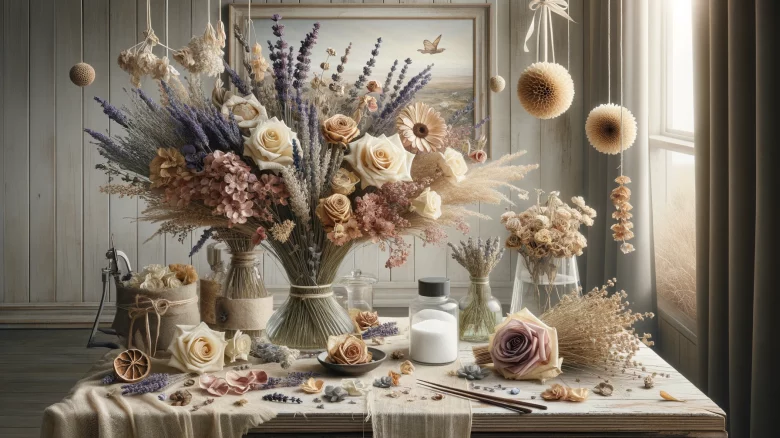 Fiori secchi: conservazione e decorazione nell’arte di essiccare