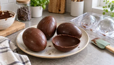 Ovetti di cioccolato con i bambini: spazio, materiali e procedimento