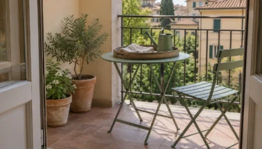 Riciclo creativo sul balcone: idee con ciò che hai già