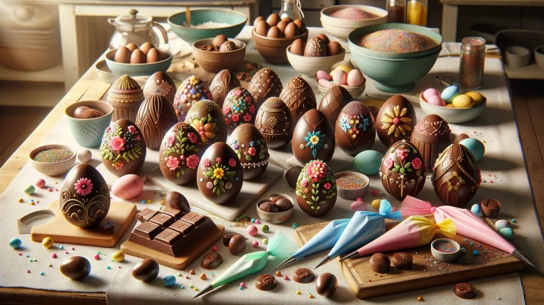 Dolci momenti in famiglia: creare ovetti di cioccolato con i bambini