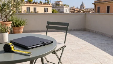 Piscina sul terrazzo: verifiche e limiti prima di acquistare