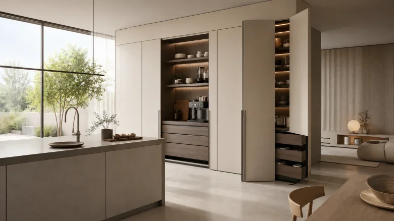 Cucina e ordine visivo: come gestire le funzioni nascoste per semplificare l’abitare
