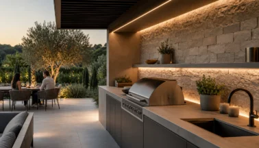 Angolo Barbecue: Guida a Misure, Materiali e Design Outdoor