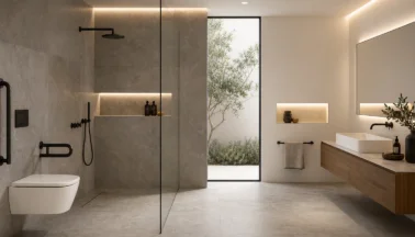 Doccia accessibile: come integrarla con stile nel design del bagno