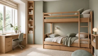 Letto a castello: guida a misure, materiali e design per la cameretta