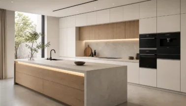 Cucina lineare: come progettare funzionalità, luce e materiali