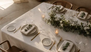 Come preparare la tavola per una cena speciale: guida all’eleganza