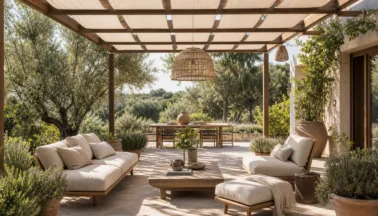 Zone ombra in giardino: come progettarle con stile e funzionalità