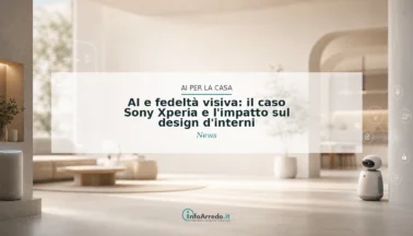 AI e fedeltà visiva: il caso Sony Xperia e l’impatto sul design d’interni