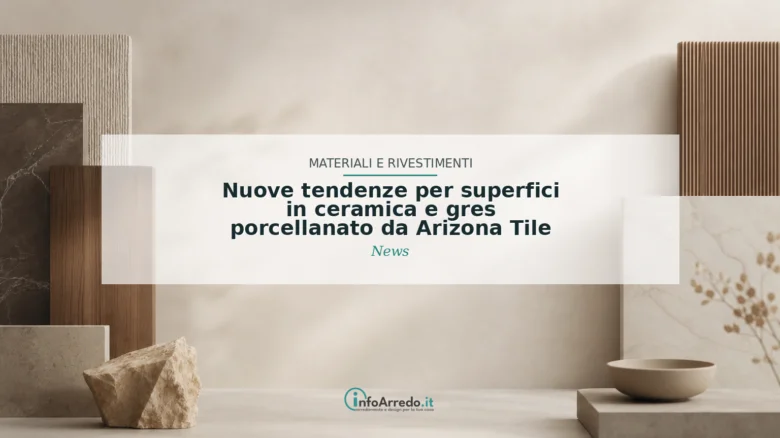 Nuove tendenze per superfici in ceramica e gres porcellanato da Arizona Tile