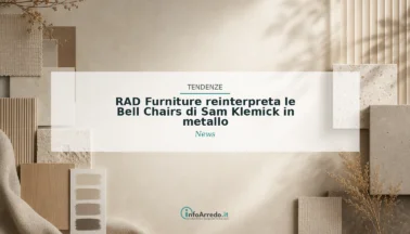 RAD Furniture reinterpreta le Bell Chairs di Sam Klemick in metallo