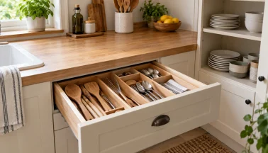 Come organizzare una cucina piccola: spazi, utensili e scorte