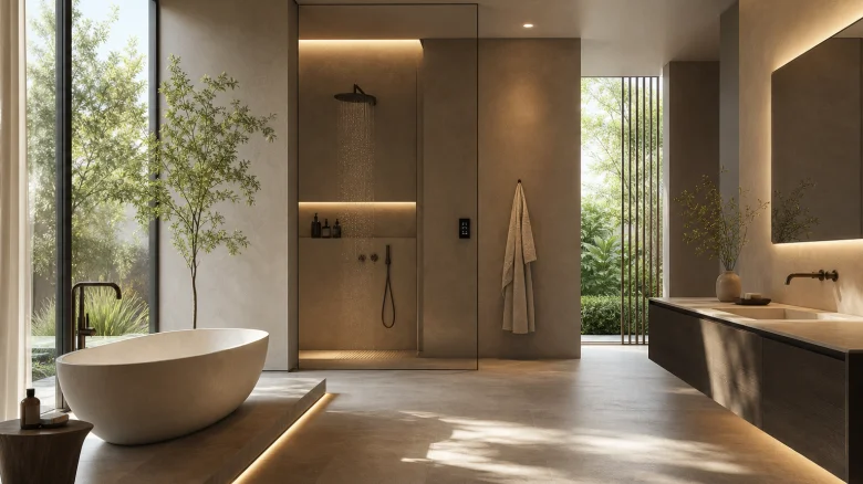 Automazioni per il bagno: come migliorare il comfort quotidiano senza aggiungere rumore visivo