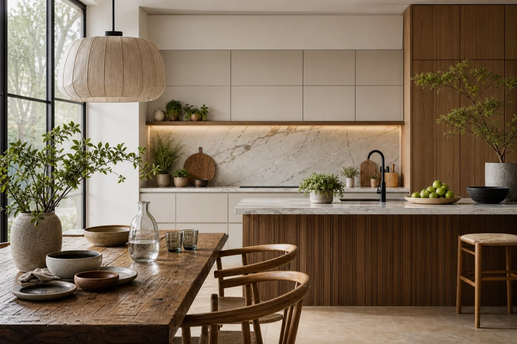 Cucina e nuovi equilibri: come aggiornare texture e proporzioni senza stravolgere l'arredo immagine interna 1