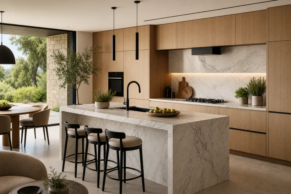 Cucina e nuovi equilibri: come aggiornare texture e proporzioni senza stravolgere l'arredo immagine interna 2