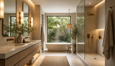 Luce stratificata in bagno: come organizzare i livelli luminosi per cambiare l’atmosfera senza rifare l’impianto