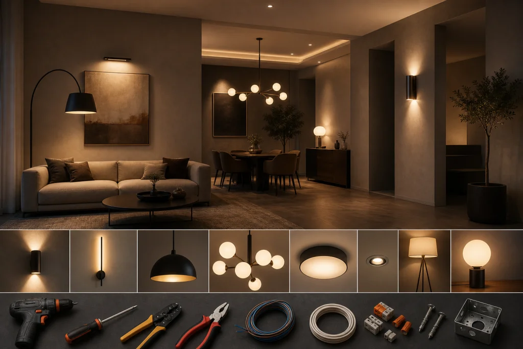 Prese e comandi per l'illuminazione: come definire le priorità di installazione per un impianto stabile immagine interna 2