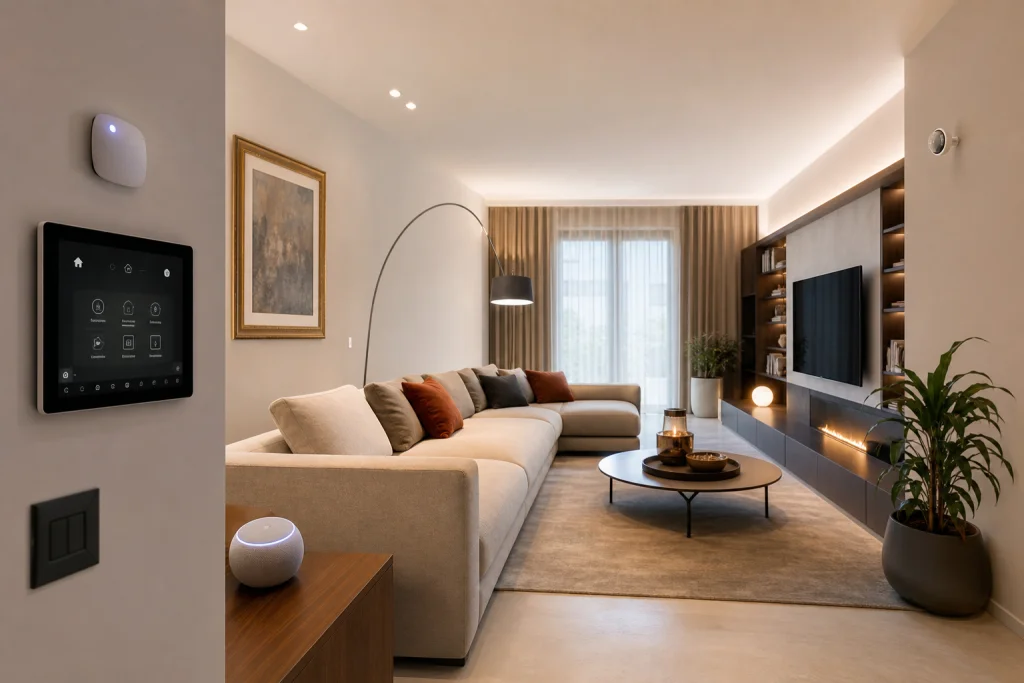 Retrofit domotico: come aggiornare una casa arredata senza interventi strutturali immagine interna 2