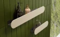 Art Acquabella: mensole coordinate al bagno in Akron