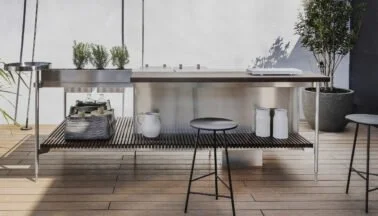 Arrital Solaria: una cucina outdoor che diventa il cuore del terrazzo