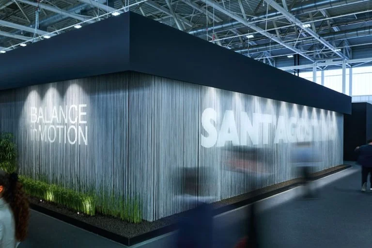 Esterno dello stand Ceramica Sant’Agostino a Cersaie