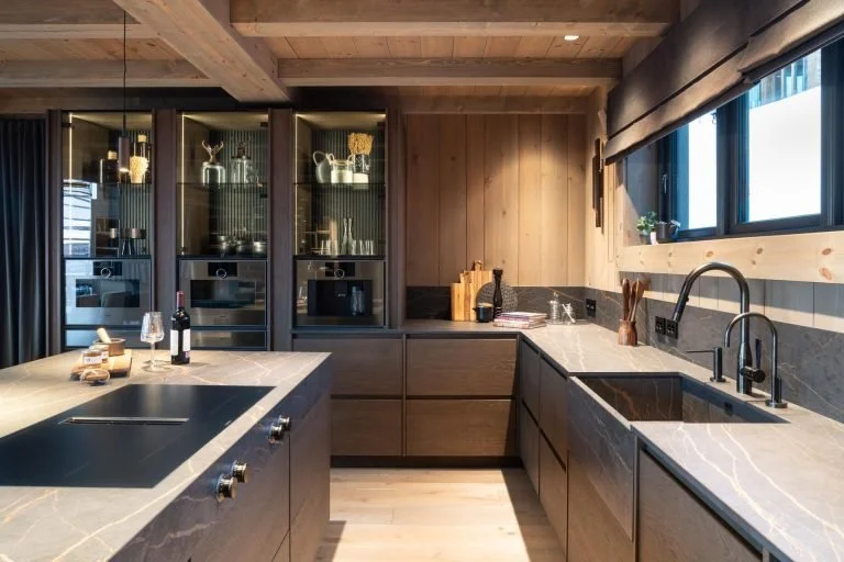 Rubinetteria Dornbracht nella cucina del progetto LHM 9 Max