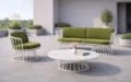 Gaber Abries e tavoli lounge: continuità tra casa e terrazzo
