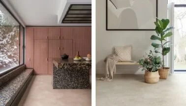Quick-Step ILLUME: il vinilico guarda a pietra e tessuto