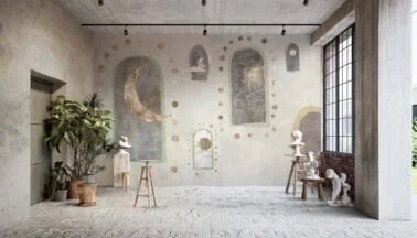 Déchiré Wall/Pepper: il collage diventa carta da parati