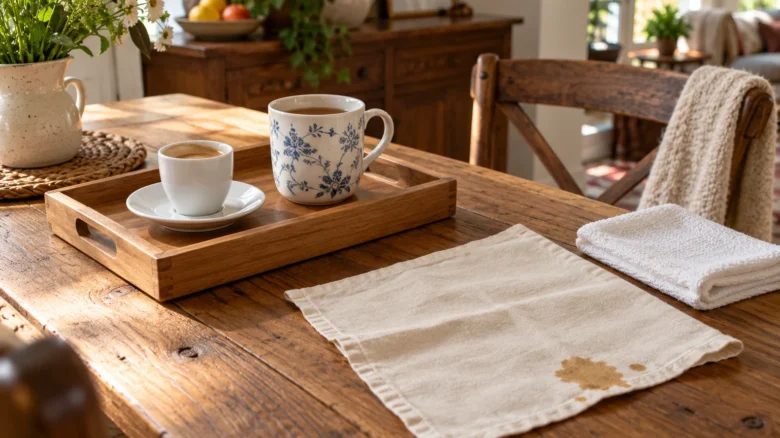 Macchie di caffè e tè sui tessili: come intervenire