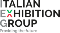 Logo Italian Exhibition Group, organizzatore di Abilmente