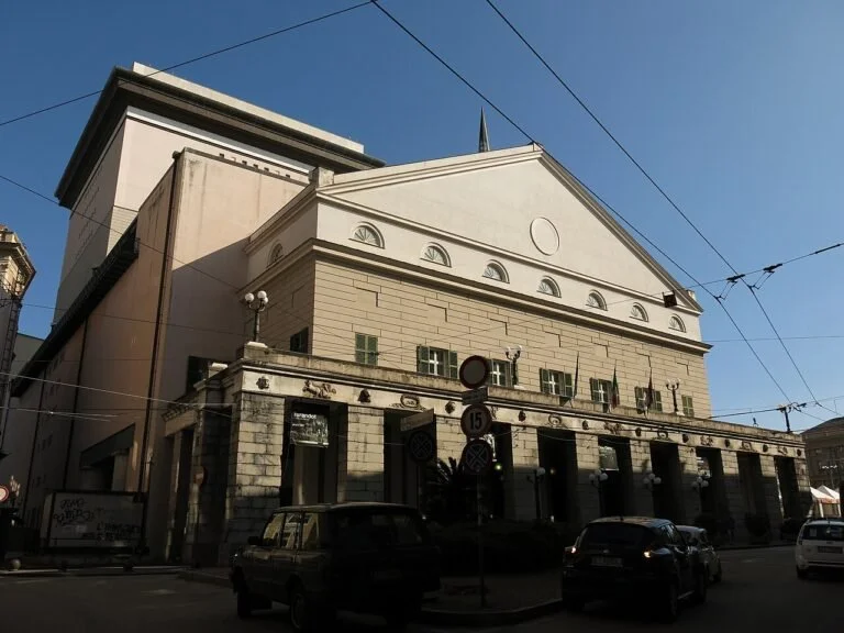 Il Teatro Carlo Felice di Genova.