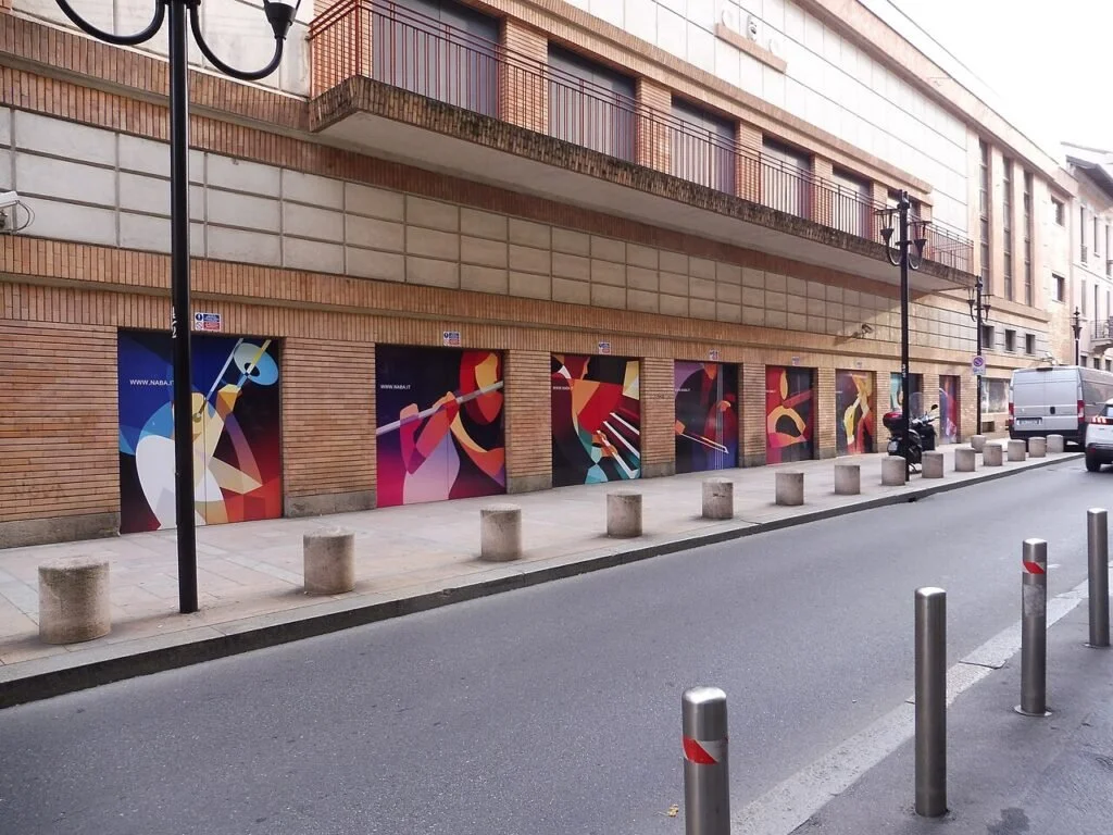 L’Auditorium di Milano visto da via Conchetta.