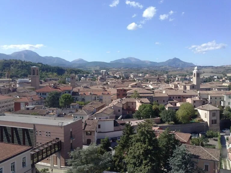Veduta di Fabriano.