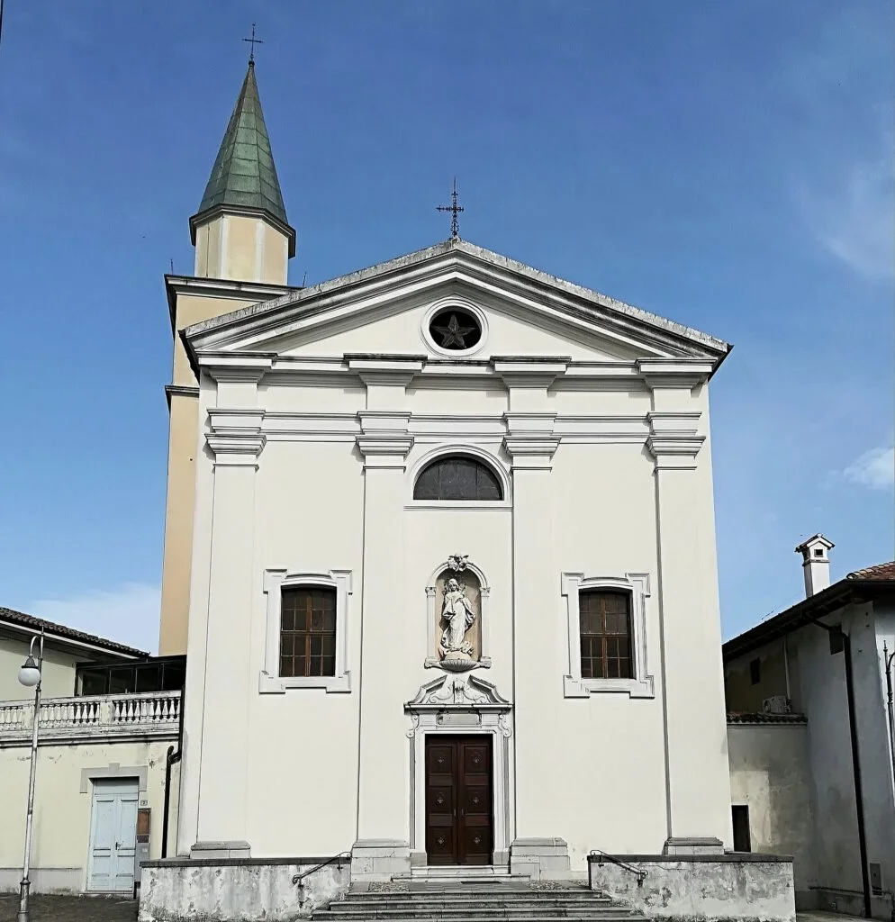 La chiesa di Santa Maria Assunta a Farra d’Isonzo.