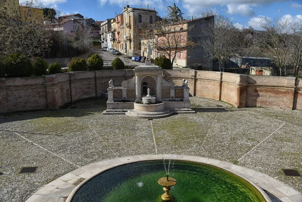 La fontana Cavallina a Genzano di Lucania.