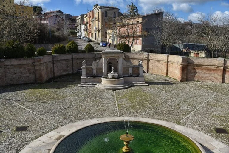 La fontana Cavallina a Genzano di Lucania.