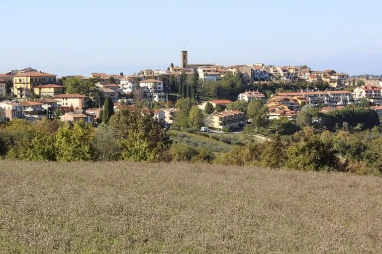 Veduta di Montespertoli.