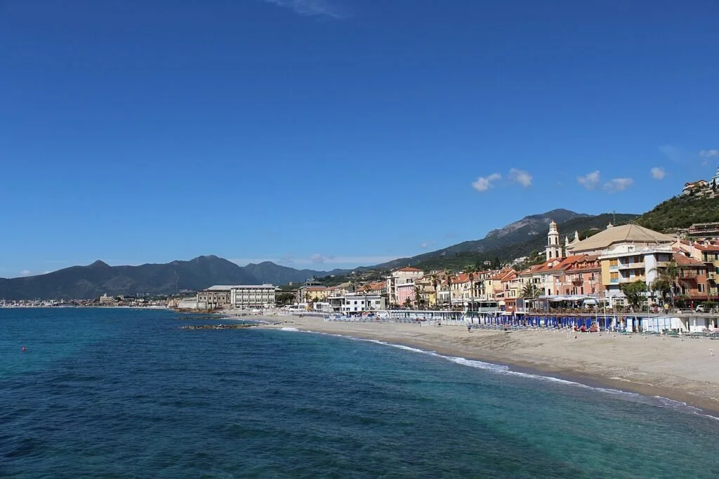 Veduta di Pietra Ligure.