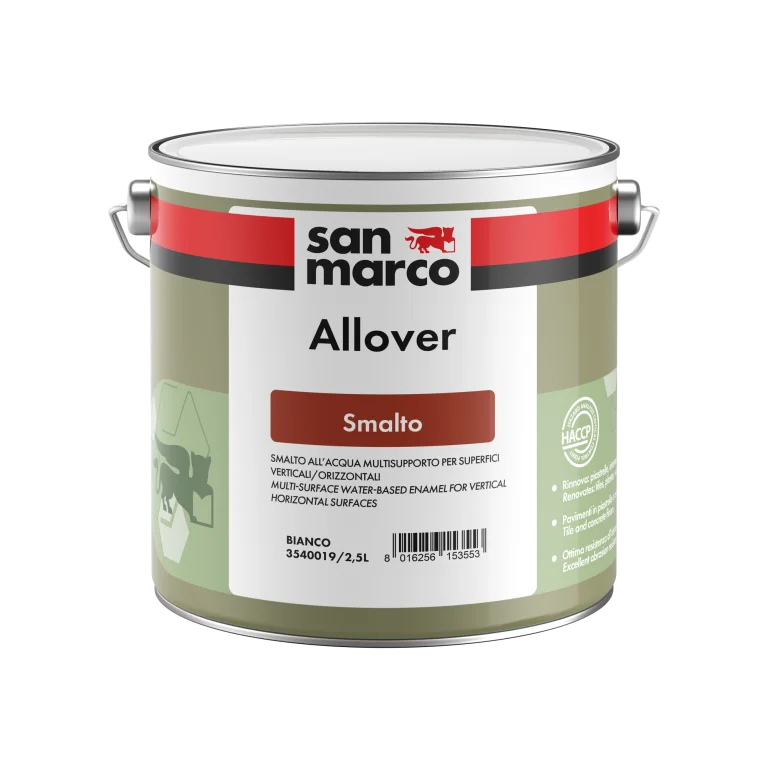Confezione di Allover Smalto San Marco nel materiale stampa