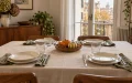 Tavola autunnale per Ognissanti: colori e materiali