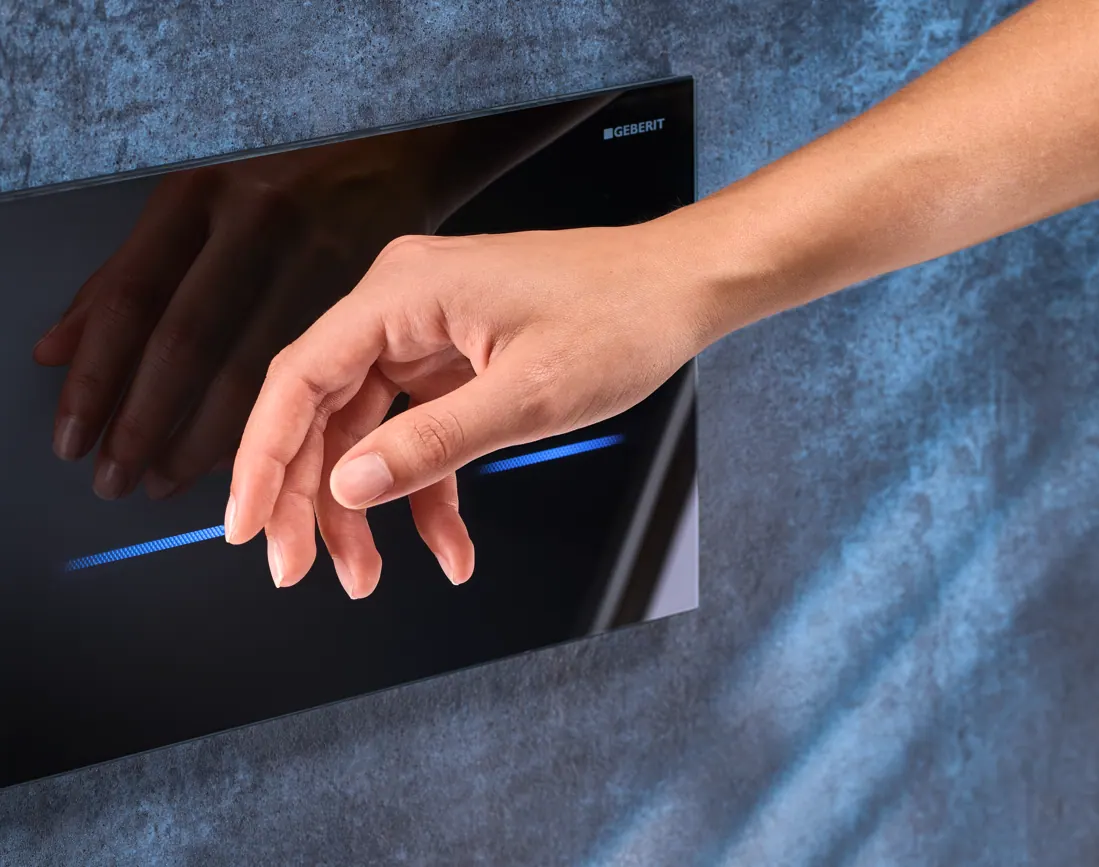 Geberit Sigma80 con attivazione senza contatto