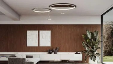 ITALAMP LOOP: anelli luminosi che disegnano il soffitto