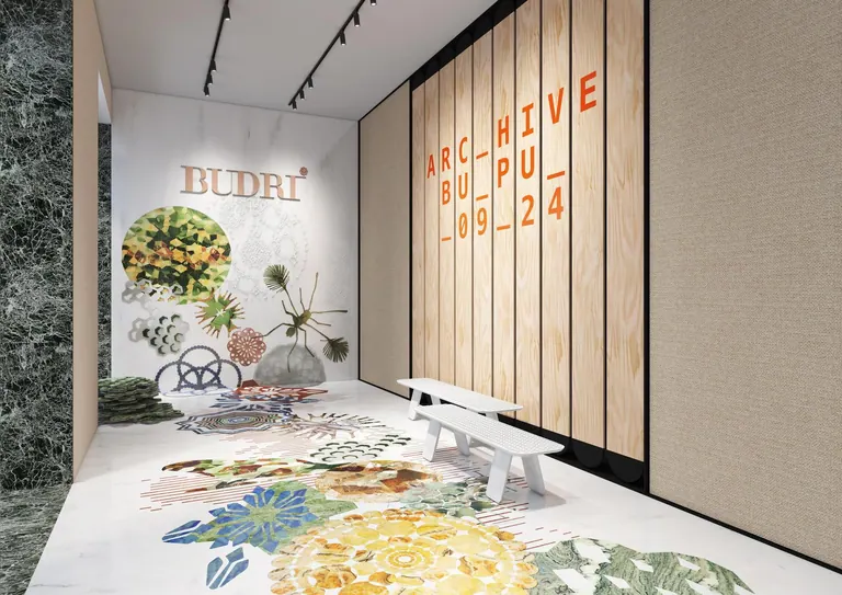 Il progetto Arc_Hive di Budri con superfici lapidee colorate